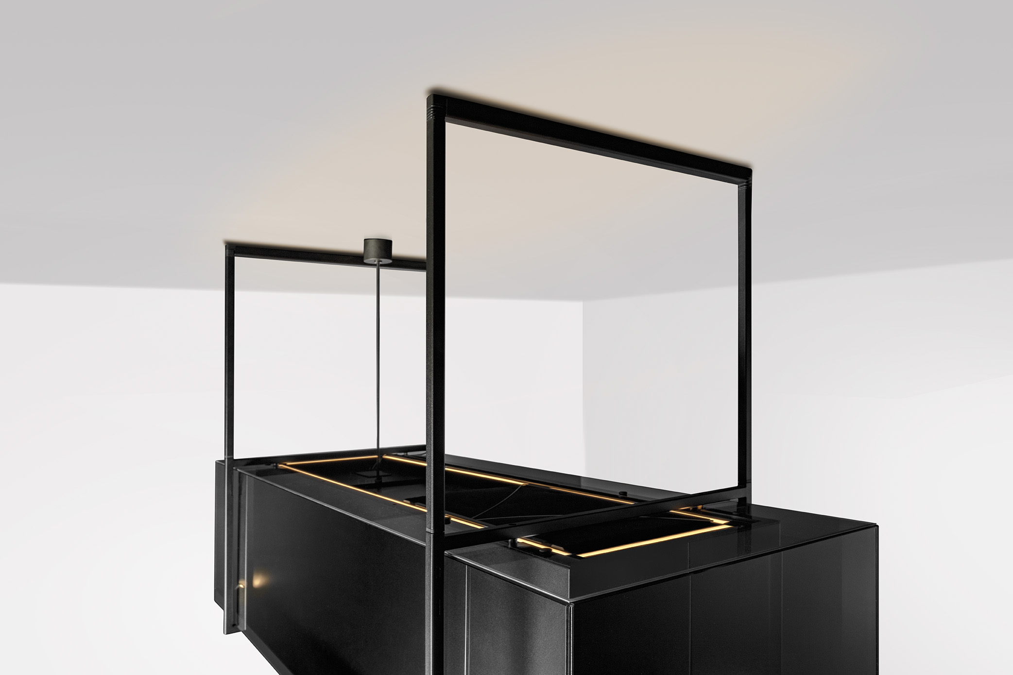 7540 Hotte centrale Novy Phantom   